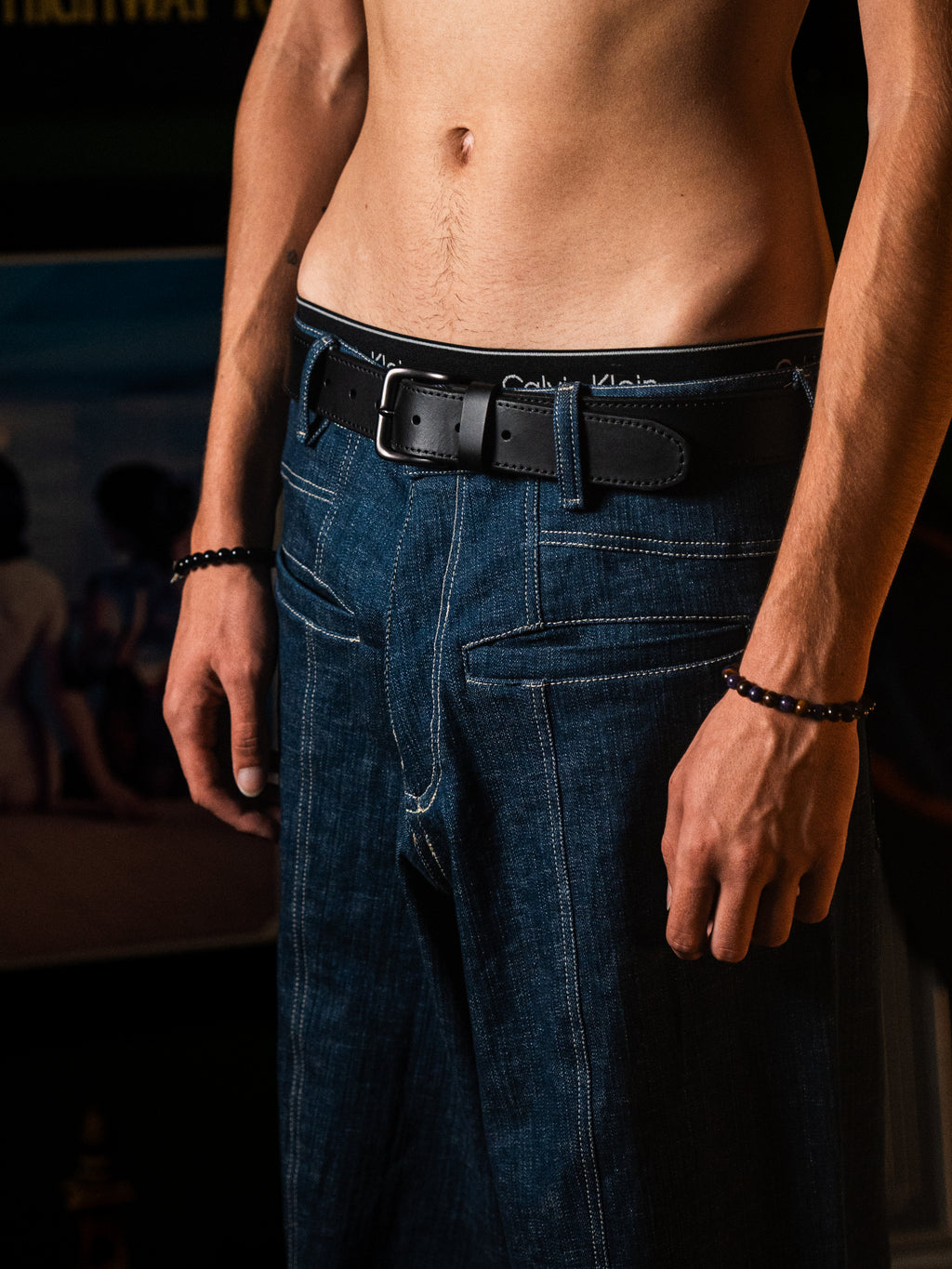 Denim C.F Pants