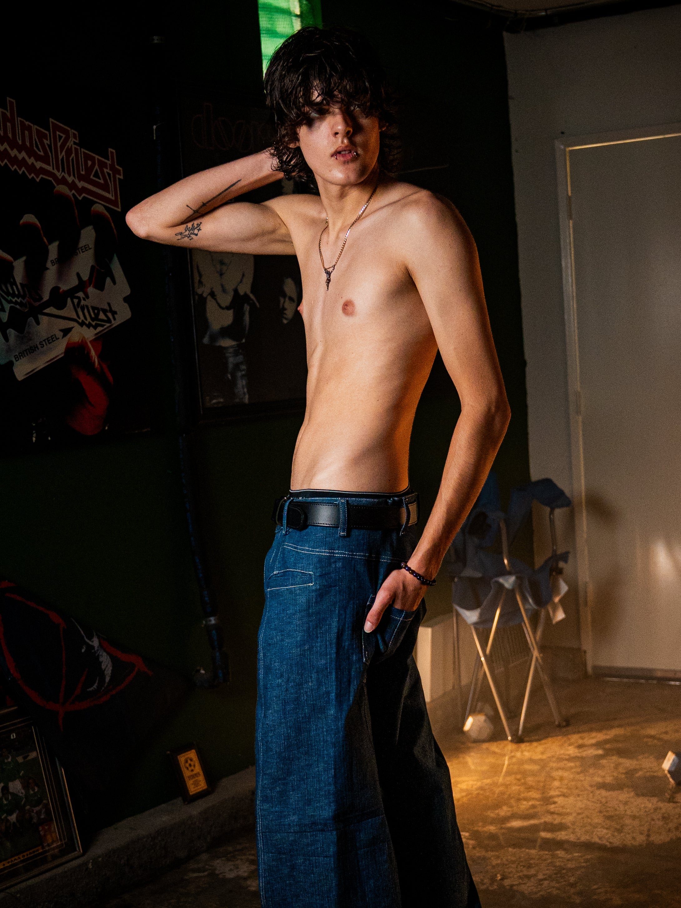 Denim C.F Pants