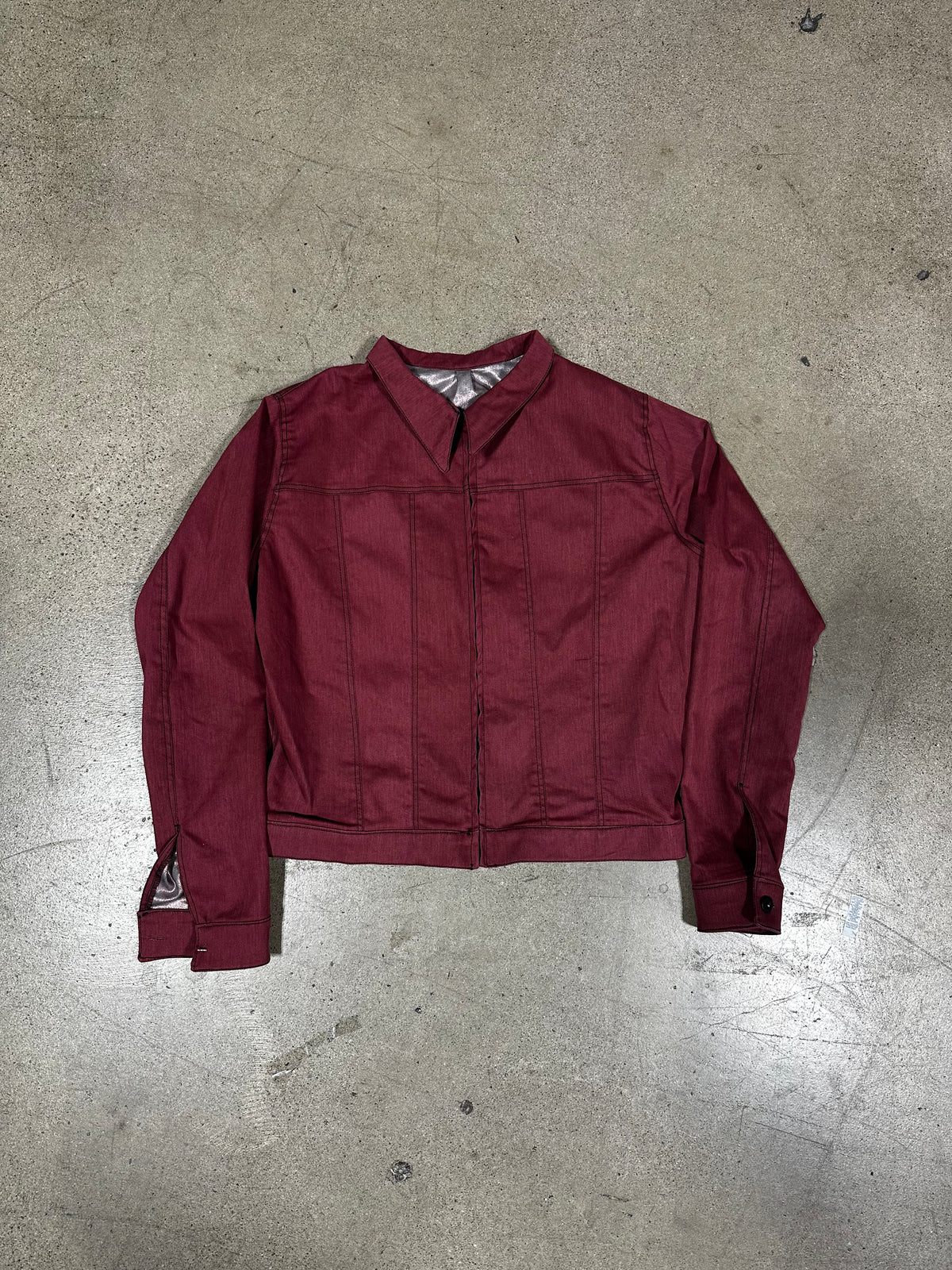 Red Denim Jacket