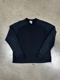 Raglan Waffle/Jersey LS