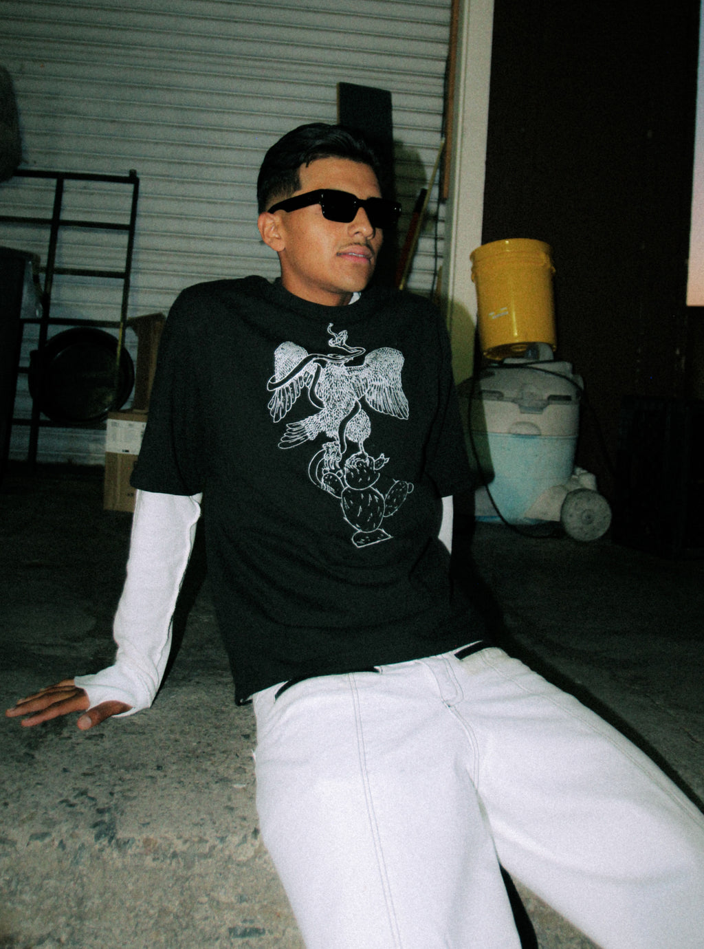 White on Black